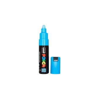 POSCA PC-7M akrilni marker 4,5–5,5 mm – svetlo plava 8