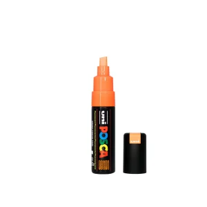 POSCA PC-8K akrilni marker 8 mm – fluorescentno narandžasta F4