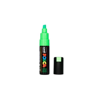 POSCA PC-8K akrilni marker 8 mm – fluorescentno zelena F6