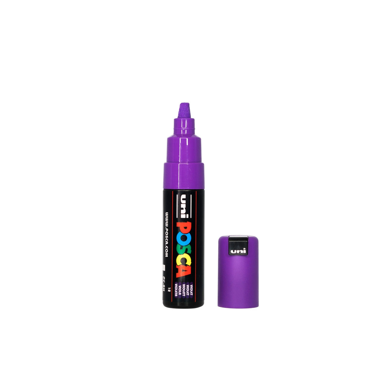 POSCA PC-8K akrilni marker 8 mm – ljubičasta 12